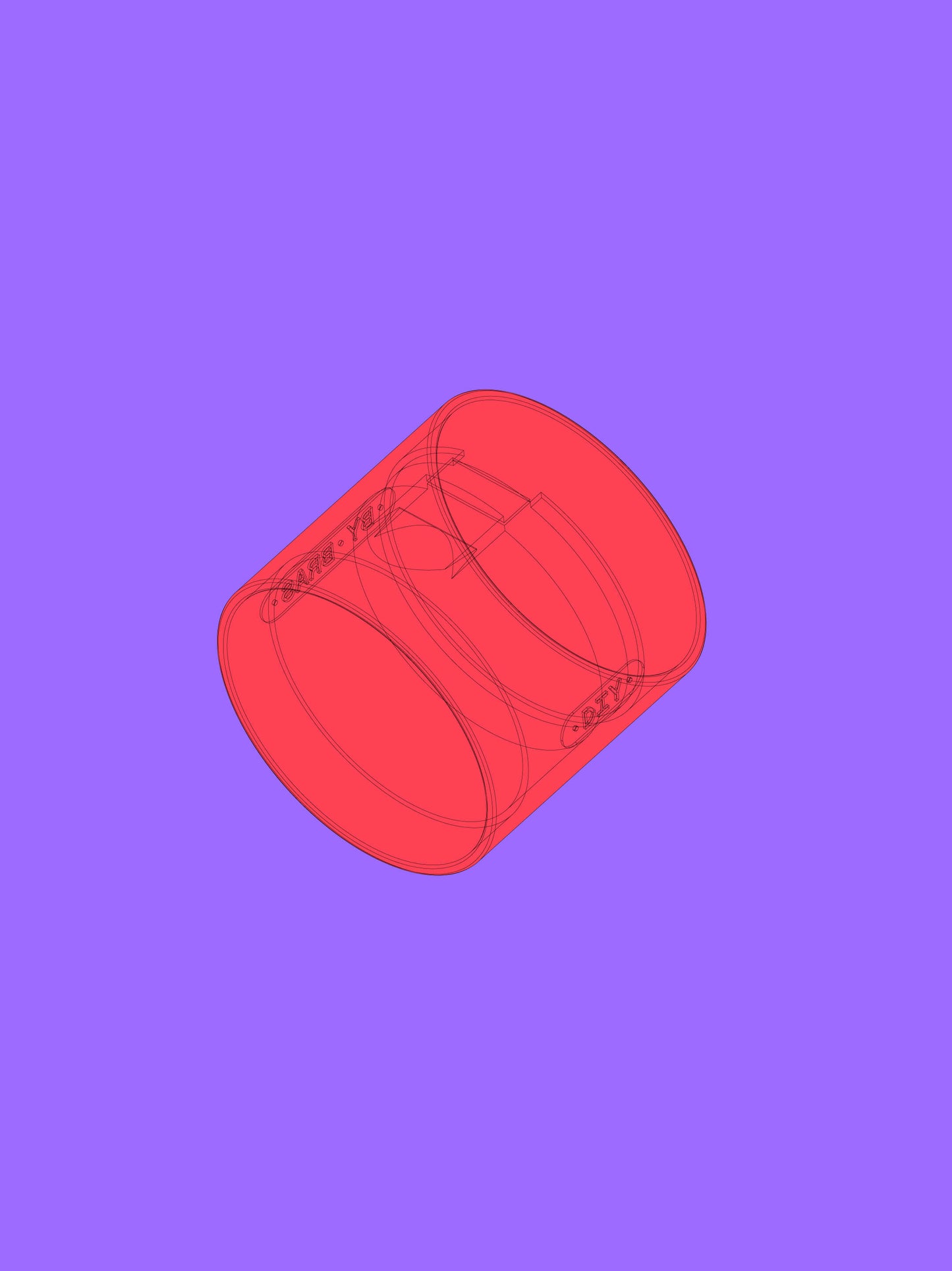 Overtone Flute Head 100mm + Blueprints - DIY BY BRAS