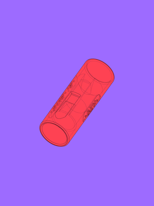 Overtone Flute Head 20mm + Blueprints - DIY BY BRAS