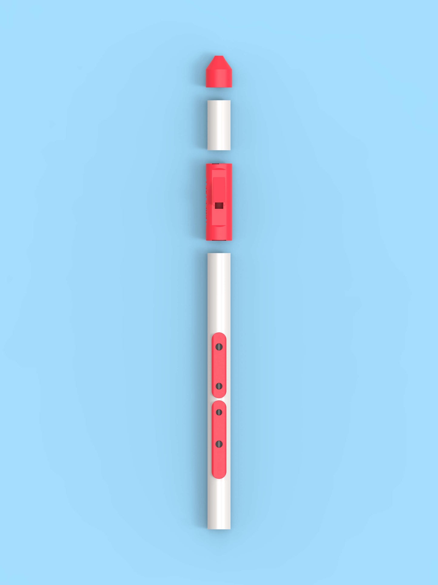 New Simple Native American Style Flute 25mm BY BRAS