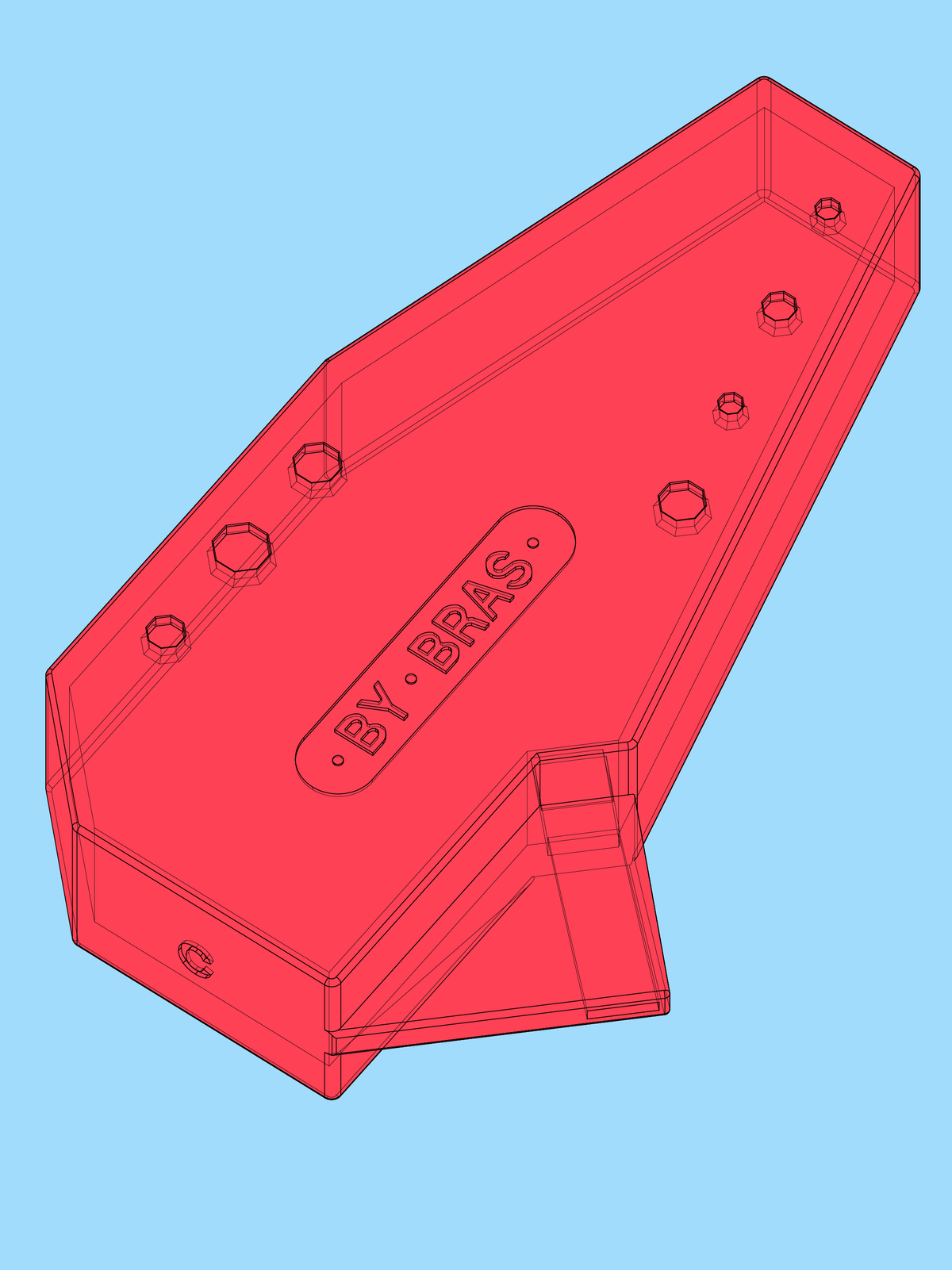 Bass Ocarina in C4 BY BRAS — digital file for 3D Printing (STL) - Early Bird Sale 7 days left!